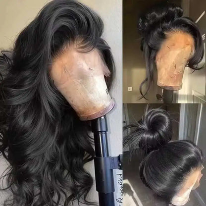 5x5 Glueless Body Wave Lace Front Wig – HD Lace Human Hair, Pre-Plucked