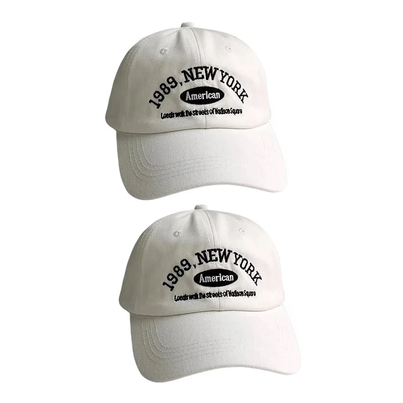 Baseball Cap – Unisex Retro Letter Embroidered Hat