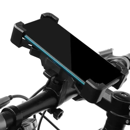 360° Bike & Motorcycle Phone Holder – Universal Handlebar Mount