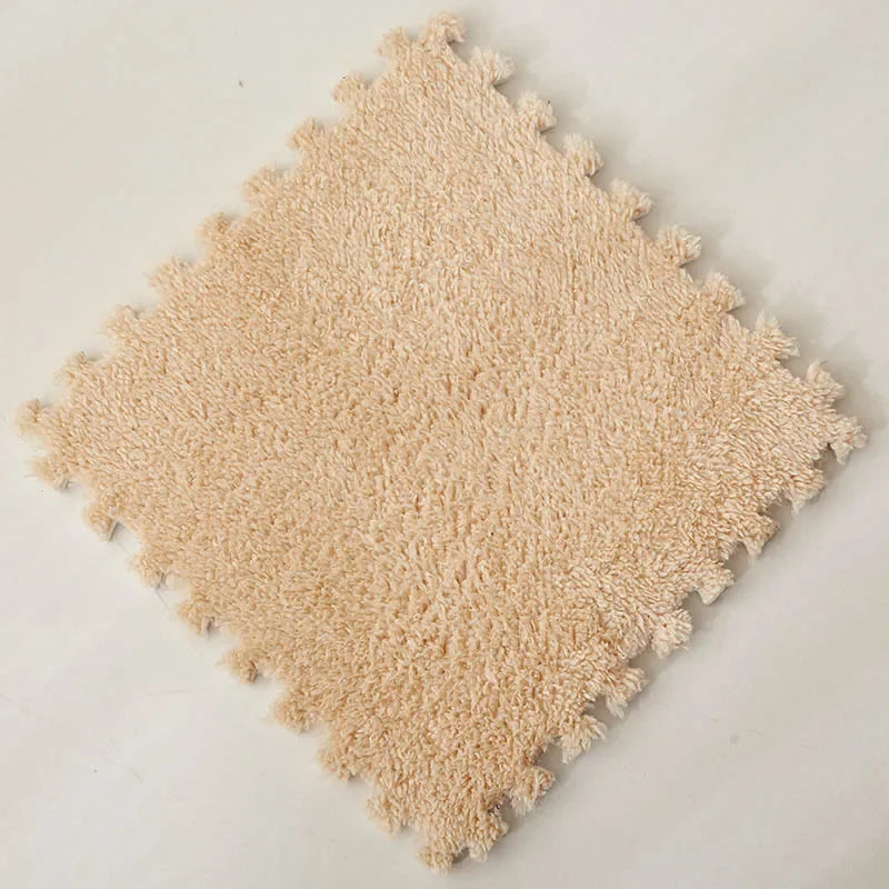 Soft Plush Interlocking Foam Puzzle Floor Mat Tiles