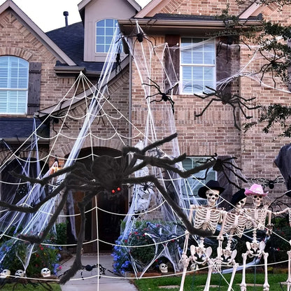 Giant Halloween Spider Decoration – Indoor & Outdoor Prop