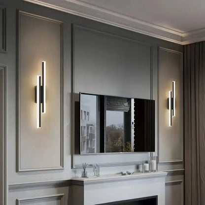LED Wall Sconce – Modern Acrylic Pipe Lamp for Bedroom & Living Room