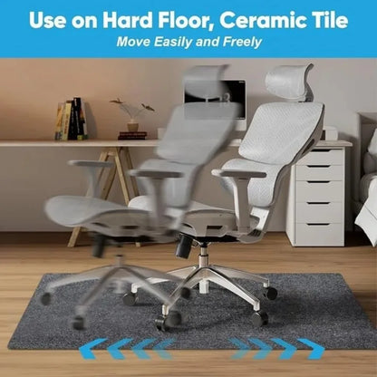 Office Chair Mat Anti-Slip Floor Protector for Hard Floors