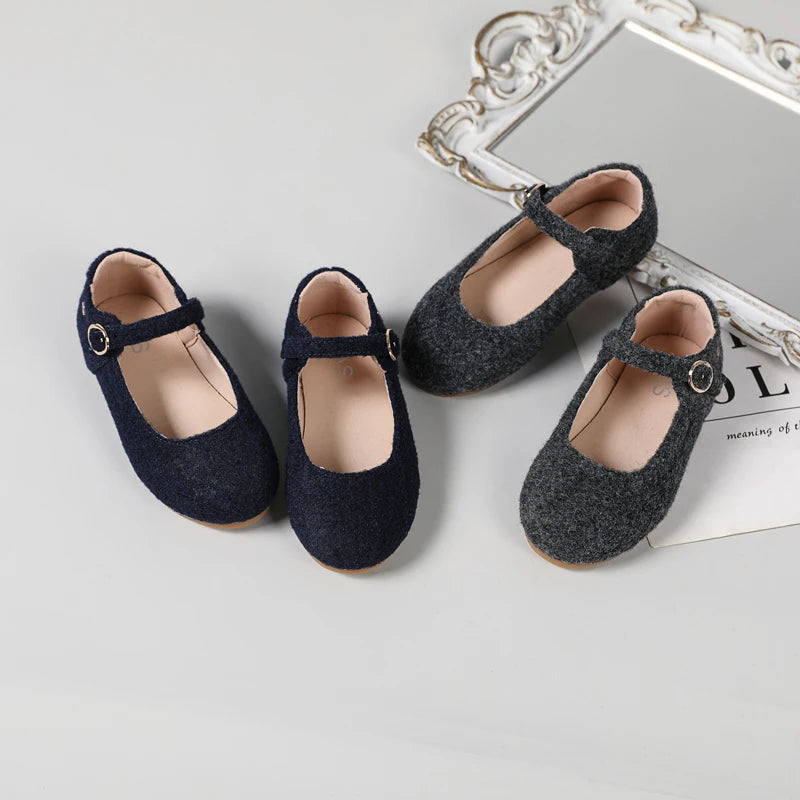 Kids Oxford Lace-Up Dress Shoes for Boys & Girls