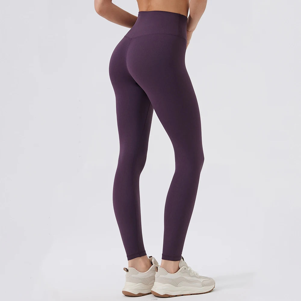 Women's High Waist Yoga Leggings – Cropped with Back Pocket
