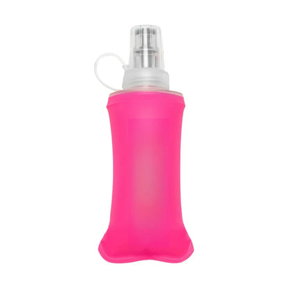 Collapsible Silicone Water Bottle with Bite Valve 150ML 250ML 500ML