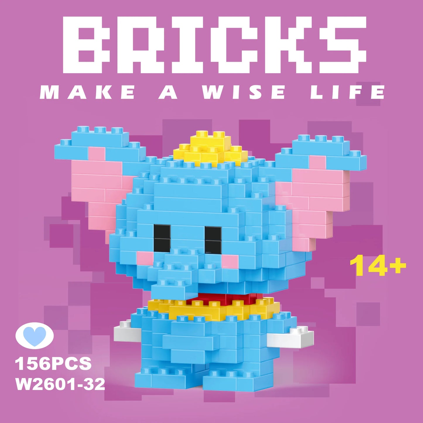 Disney Character Mini Building Blocks Set – Micro Bricks Figures 135–214 PCS