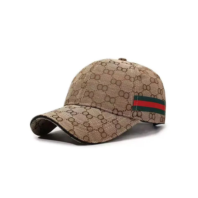 UV Protection Baseball Cap – Striped Adjustable Outdoor Sun Hat