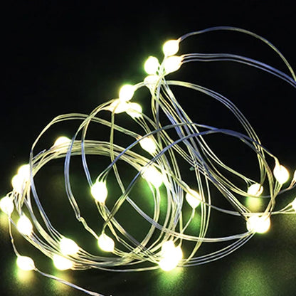 Copper Wire LED Fairy String Lights for Christmas & Party Decor
