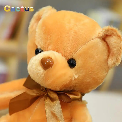 Stuffed Teddy Bear Plush Toy 30cm – Soft Colorful Bear Doll