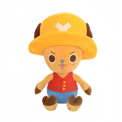 25CM One Piece Zoro Luffy and Chopper Plush Toys
