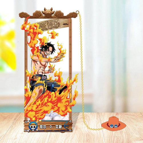 One Piece Cartoon Character Metal Bookmark