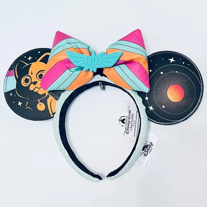 Minnie Mouse Sequin Ears Headband with Bow – Disney Park Style