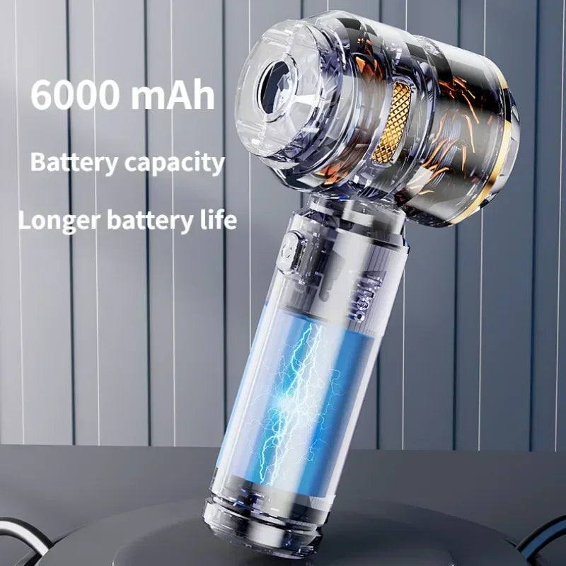 Cordless Handheld Car Vacuum Cleaner with Brushless Motor & HEPA Filter