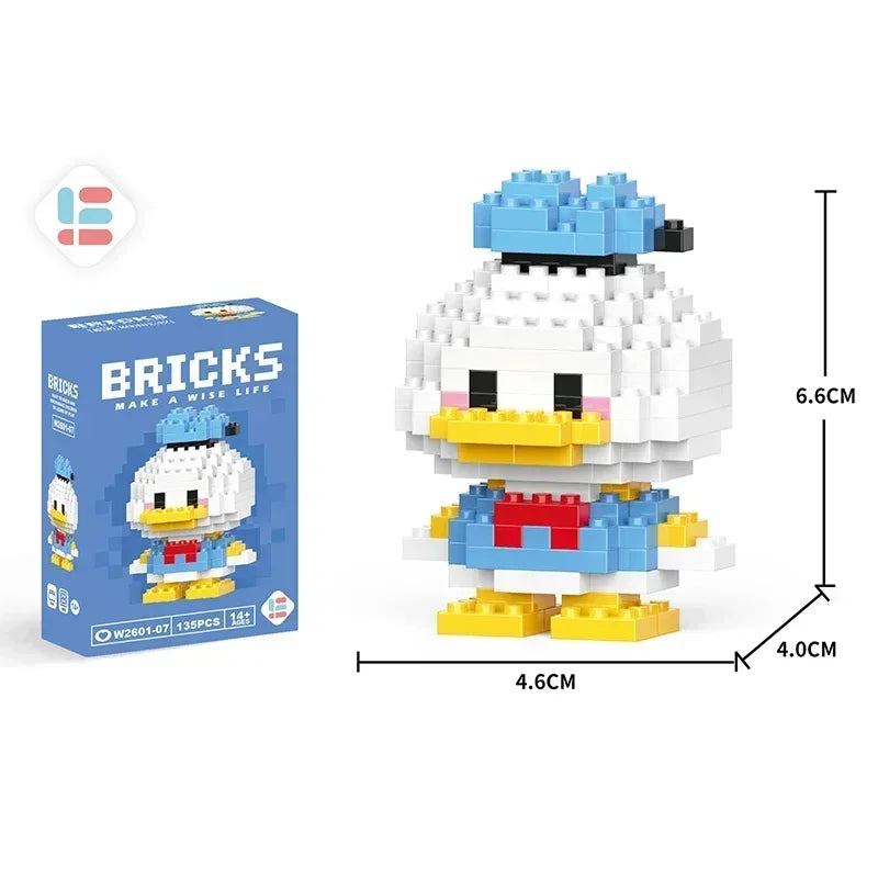 Mini Building Blocks Cartoon Character Figure – Tsum Tsum Style