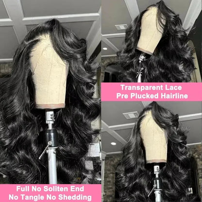 13x6 HD Lace Body Wave Human Hair Wig – Remy, Glueless