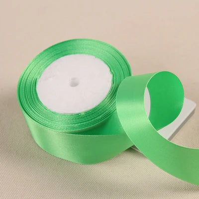 Silk Satin Ribbon – Multi-Size & Color for Wedding, Christmas & Party Decor