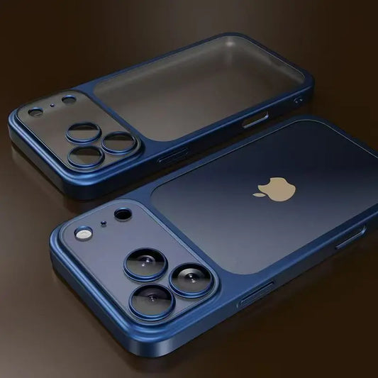 Plating Color PC Transparent iPhone Case