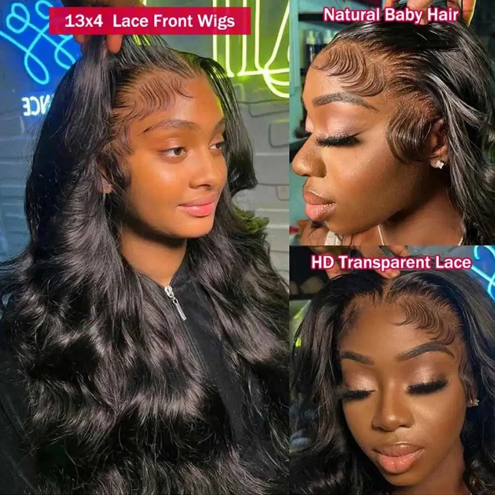 HD Lace Front Wig Body Wave Human Hair – 13x4, 13x6, 5x5 Glueless