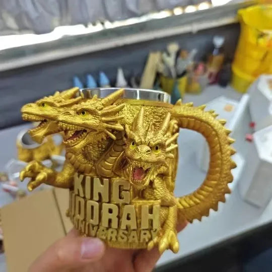 Godzilla 3D Mug – 70th Anniversary Collectible Water Cup