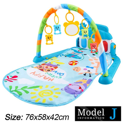 Baby Piano Fitness Play Gym Activity Mat