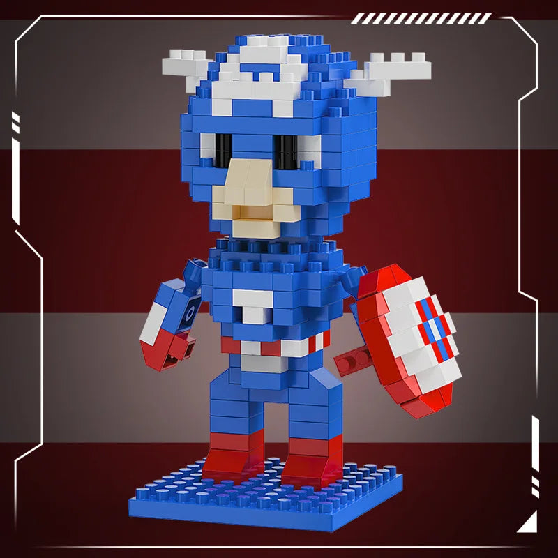 Marvel Mini Building Blocks Figure – Superhero Nano Brick Toy