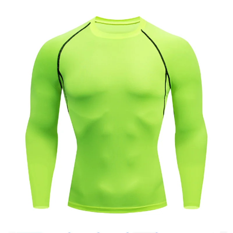 Men's Compression Long Sleeve Shirt – Quick-Dry Athletic Top