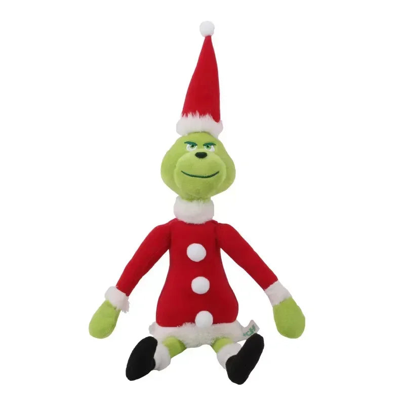 Grinch Plush Doll Christmas Stuffed Toy – 32cm Kawaii Gift