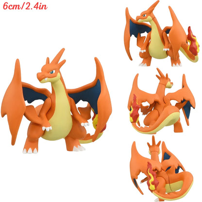 Takara Tomy Pokémon Mega Venusaur Blastoise Charizard Figure Collection