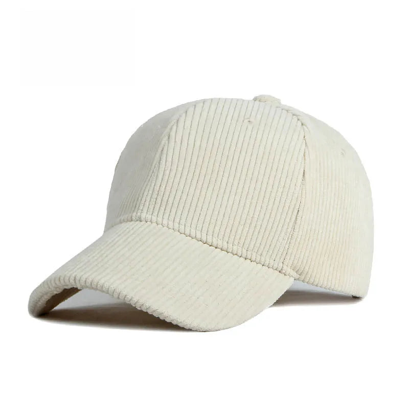Solid Color Baseball Cap – Unisex Retro Adjustable Hat