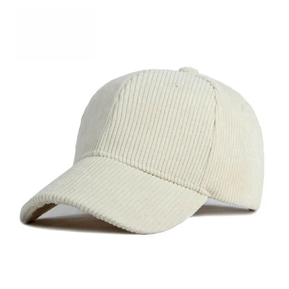 Solid Color Baseball Cap – Unisex Retro Adjustable Hat