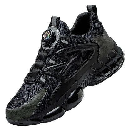 Men's Safety Work Shoes Breathable Steel Toe Sneakers