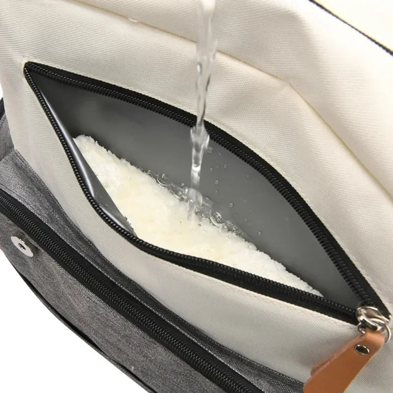 Waterproof Diaper Backpack with Changing Mat for Moms