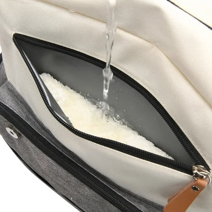 Waterproof Diaper Backpack with Changing Mat for Moms