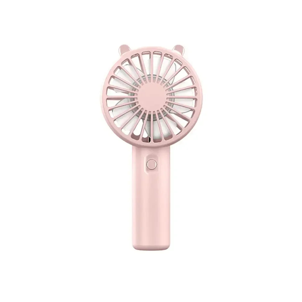 Handheld Mini Fan – USB Rechargeable Portable Cooling Fan