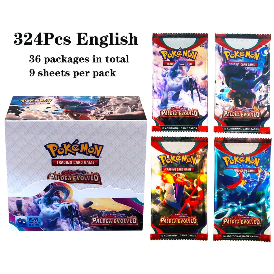 324PCS Pokémon Fusion Strike Booster Box 36 Packs