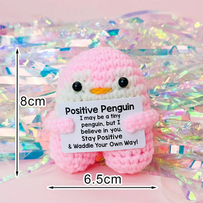 Crochet Pocket Hug Doll – Handmade Knitted Positive Energy Gift