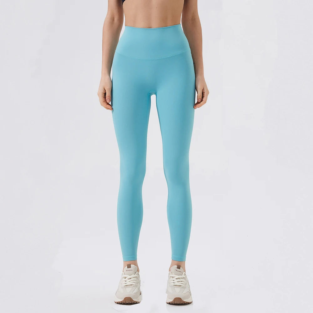 Women's High Waist Yoga Leggings – Cropped with Back Pocket