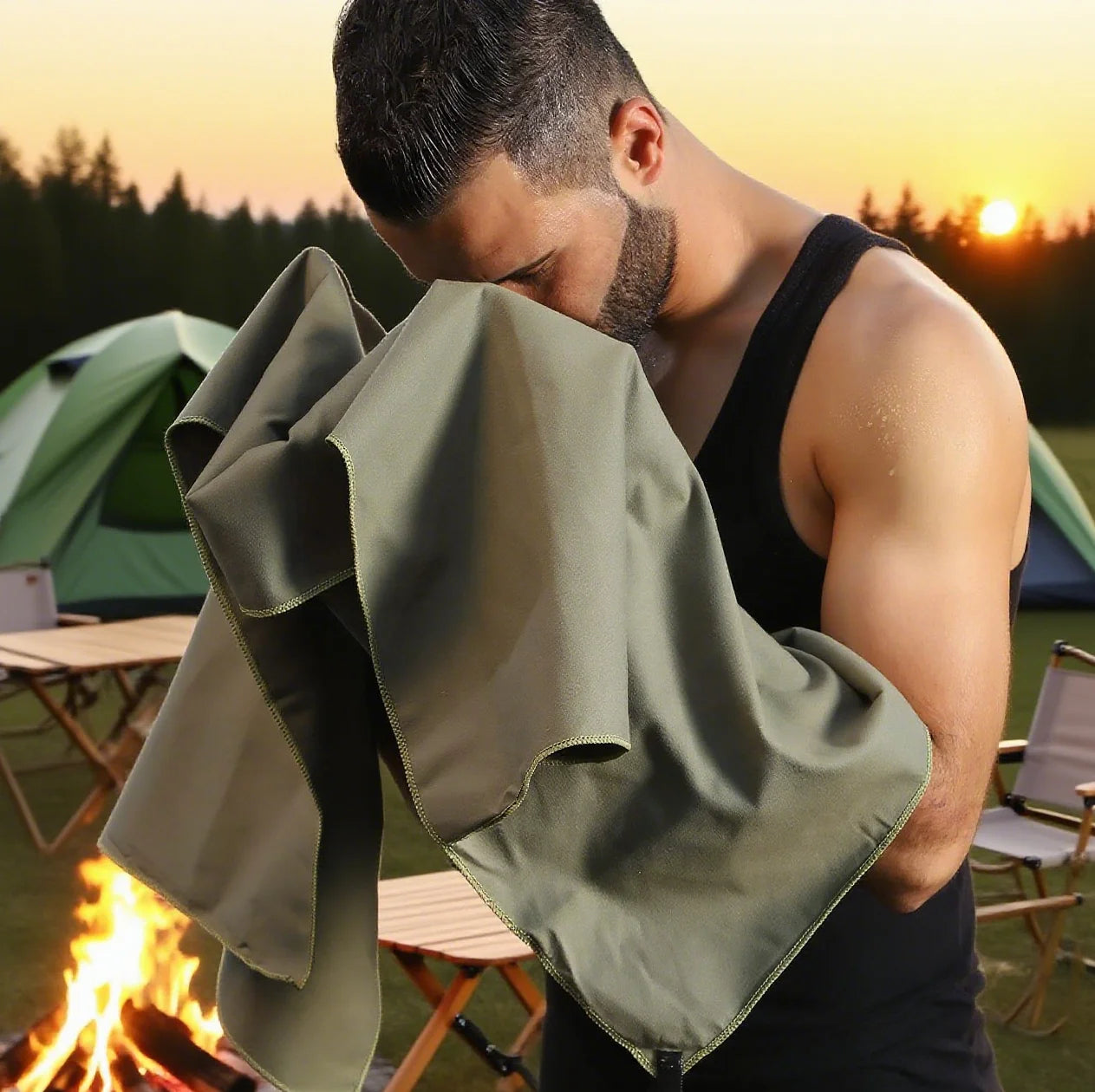Premium Microfiber Towel – Quick-Dry, Ultra-Absorbent & Portable