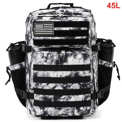 45L Tactical Backpack – Waterproof Military Hiking Bag