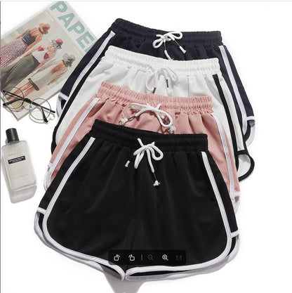 Women's Casual Athletic Shorts – Loose Mid-Waist Yoga & Summer Shorts