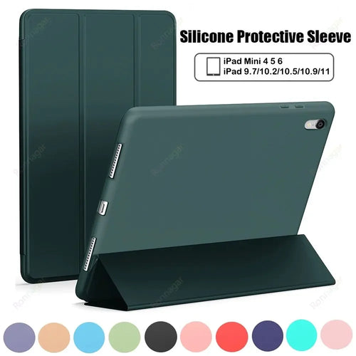 iPad Case Compatible with iPad A19 12th, Air 11, A16 11th, Pro 11 M4, 10th, 9th Gen, Mini 6, Air 5 4 3, 9.7 & More