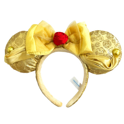 Disney Minnie Mouse Ears Headband – Sequin Bow Princess & Villain Styles