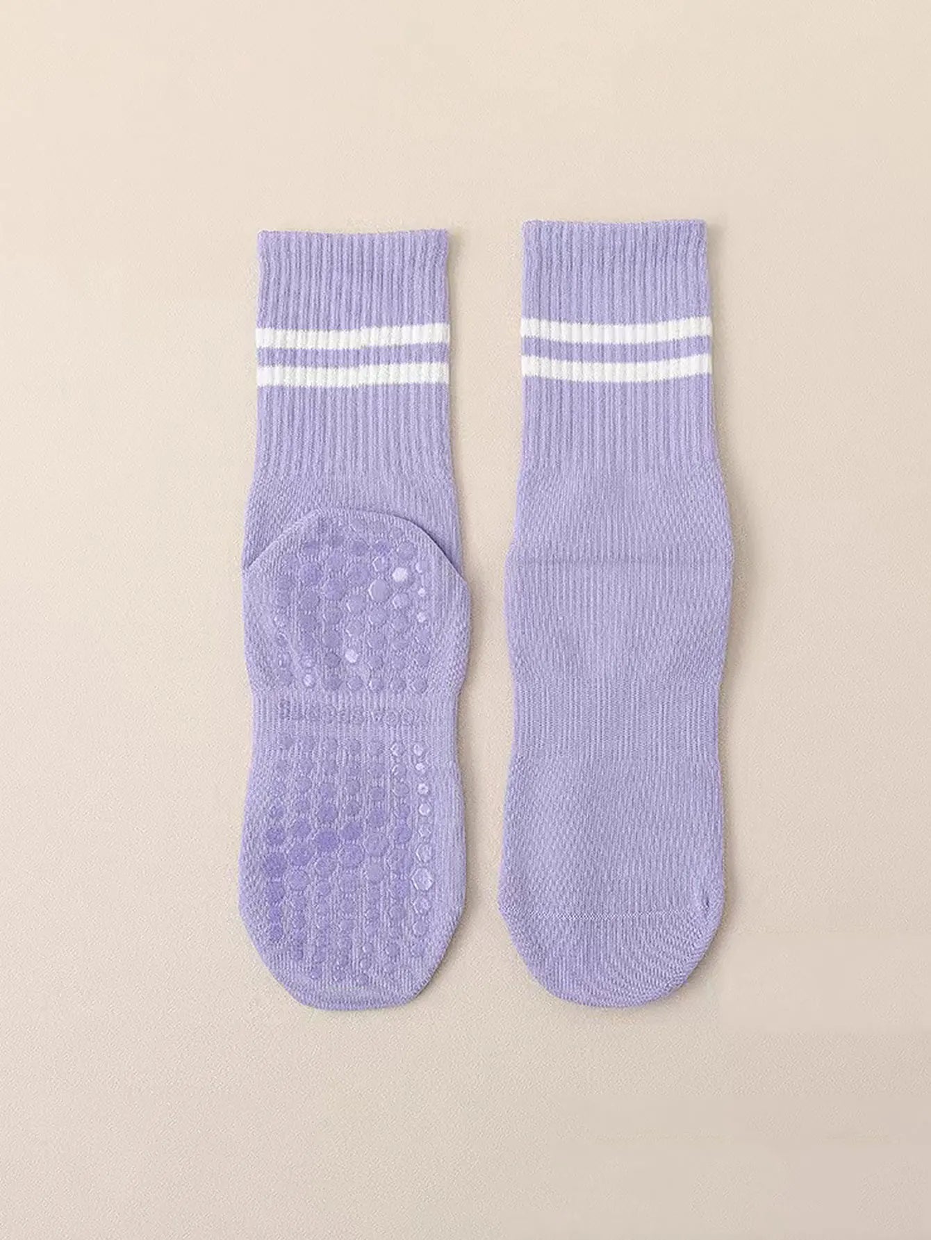 4 Pairs Women's Non Slip Pilates Yoga Grip Socks