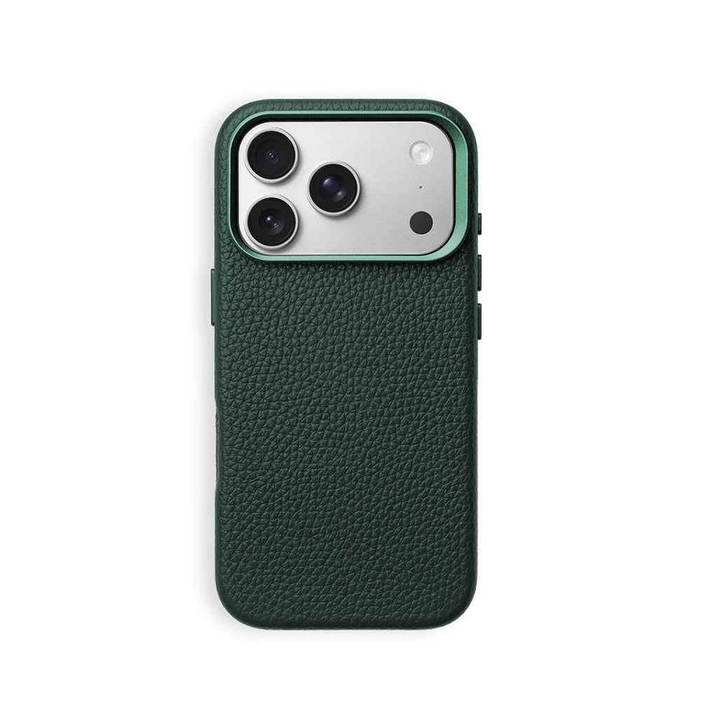 Magnetic Lychee Texture PU Leather iPhone Case