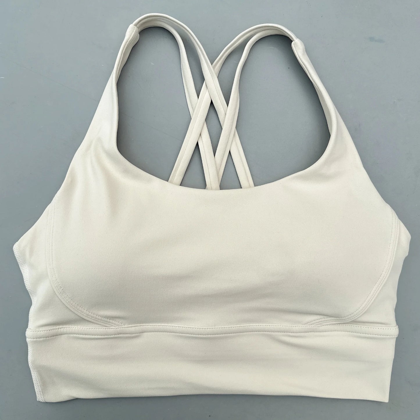 Women's Padded Cross-Back Sports Bra – High Support Activewear