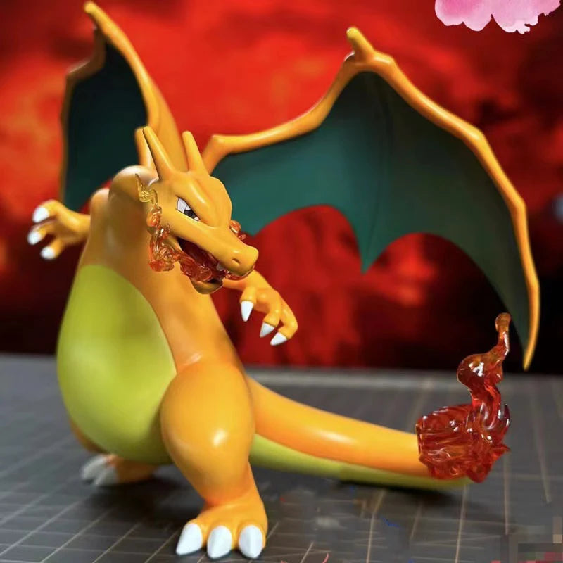 11CM Pokémon Dragonite and Mega Charizard X Figure