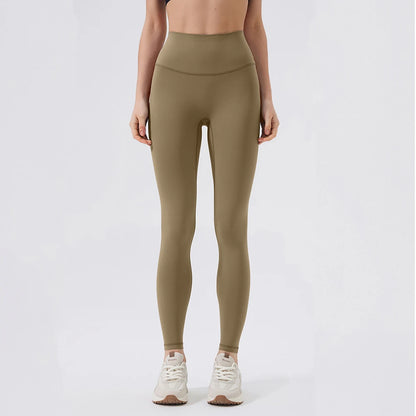 Women's High Waist Yoga Leggings – Cropped with Back Pocket