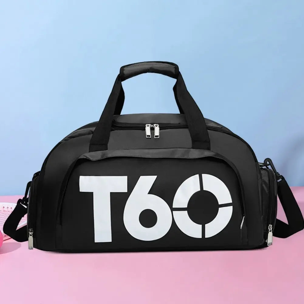Gym Bag with Shoe Compartment – Large Capacity Sports Duffel