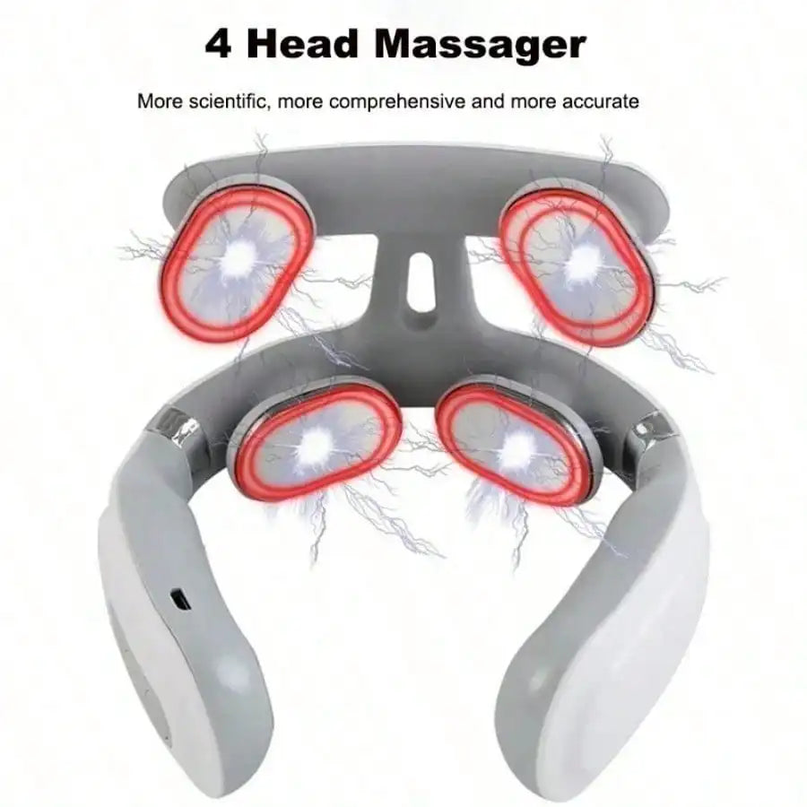 Smart Neck & Shoulder Massager – USB Rechargeable Portable
